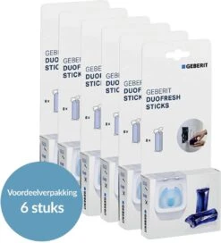 Geberit DuoFresh Sticks - 48 Stuks - Voordeelverpakking - Toilet/WC Blokjes Inbouwreservoir -Schoonmaakproducten Winkel 1091x1200 2