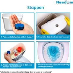Needum Toiletblokjes Voor Inbouwreservoirs - WC Blokjes - Toiletblokken In Een Voordeelverpakking - 12 Stuks -Schoonmaakproducten Winkel 1198x1200 2