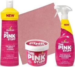 Stardrops 3x The Pink Stuff - Het Wonder Reinigingsmiddel – Allesreiniger Spray - Schoonmaakpasta - Milieuvriendelijk - Huishouden -Schoonmaakproducten Winkel 1200x1070 1