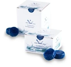 StarBlueDisc 12 Stuks Toiletblokjes Halfjaar Verpakking Blauw -Schoonmaakproducten Winkel 1200x1139 2