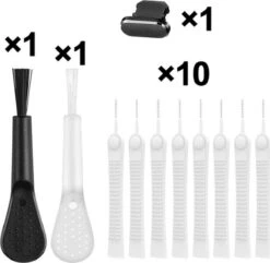 Merkloos Complete Schoonmaak Set Laadpoort Stofverwijderaar Geschikt Voor Apple Iphone Pro En Airpods - Dust Cover Cleaning Kit – Oplaadpoort Schoonmaken – Stofkapje Anti Stof Plug Schoonmaakset Tips -Schoonmaakproducten Winkel 1200x1171