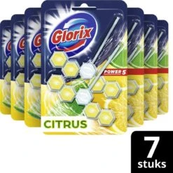 Glorix Power 5 Toiletblokken - Citroen - 7 X 2 Stuks - Voordeelverpakking 19 Glorix Power 5 Toiletblokken - Citroen - 7 X 2 Stuks - Voordeelverpakking -Schoonmaakproducten Winkel 1200x1198 10