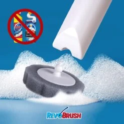 RevoBrush 28x Crystal Clean Foaming Pads Navulling - WC Borstel Met Houder Vrijstaand -Schoonmaakproducten Winkel 1200x1200 32