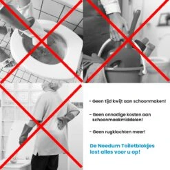 Needum Toiletblokjes Voor Inbouwreservoirs - WC Blokjes - Toiletblokken In Een Voordeelverpakking - 12 Stuks -Schoonmaakproducten Winkel 1200x1200 344
