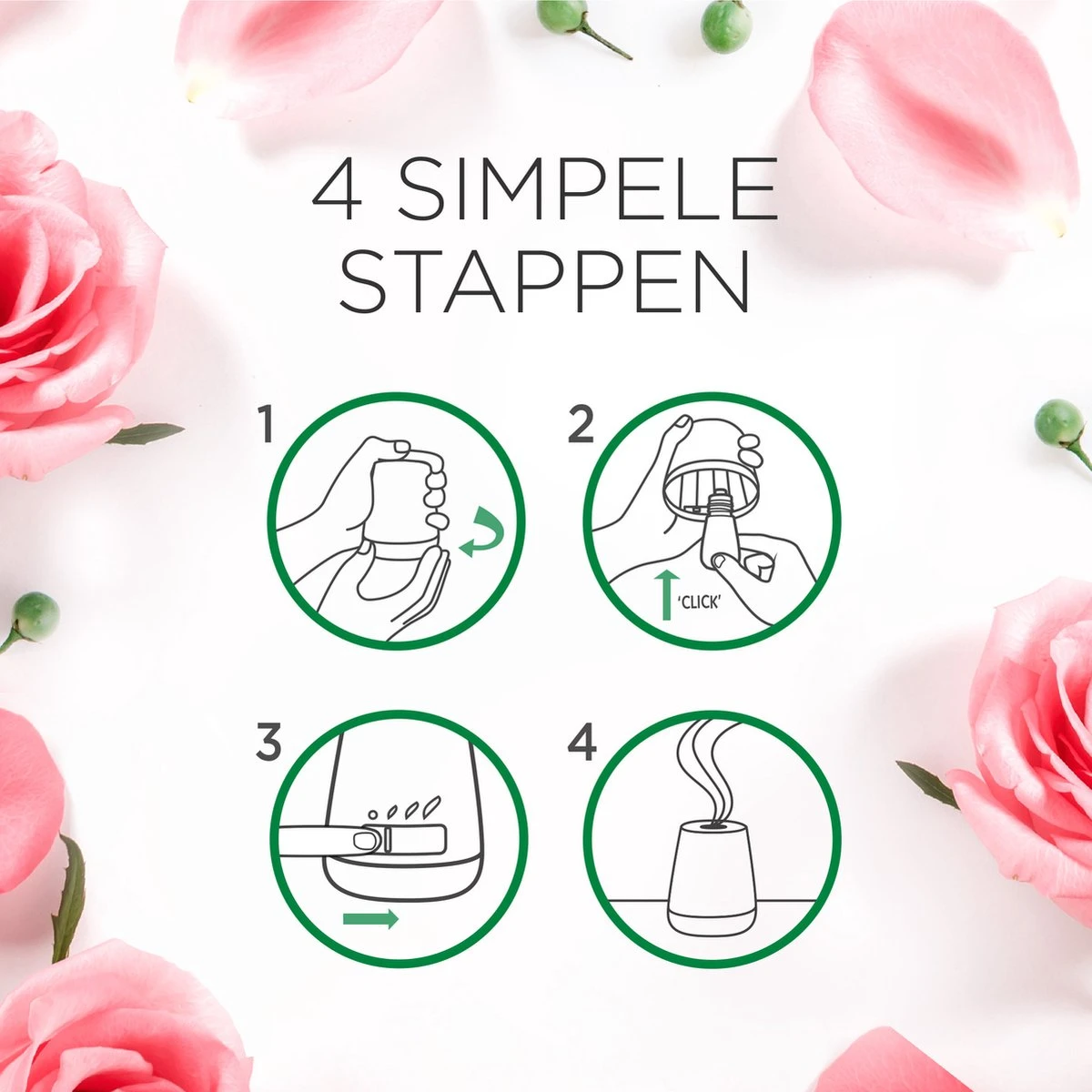 Air Wick Essential Mist Luchtverfrisser - Kalmerende Rozen - 3 Navullingen 7 Air Wick Essential Mist Luchtverfrisser - Kalmerende Rozen - 3 Navullingen - Afbeelding 5