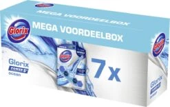 Glorix Power 5+ Ocean Toiletblokken - 7 Stuks - Voordeelverpakking -Schoonmaakproducten Winkel 1200x760 5