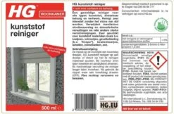 HG Kunststof Reiniger - 500ml - Intensieve Reiniger -Schoonmaakproducten Winkel 1200x786