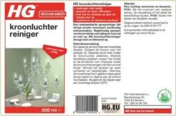 HG Kroonluchter Reiniger - 500ml - Snel Een Vlekkeloos Resultaat 9 HG Kroonluchter Reiniger - 500ml - Snel Een Vlekkeloos Resultaat -Schoonmaakproducten Winkel 1200x794 1