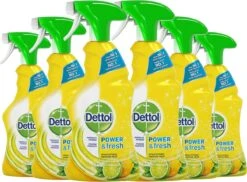 Dettol - Power & Fresh - Allesreinger Spray - Citrus - 6 X 500 Ml -Schoonmaakproducten Winkel 1200x885