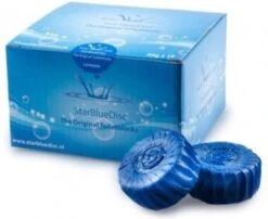 StarBlueDisc 12 Stuks Toiletblokjes Halfjaar Verpakking Blauw -Schoonmaakproducten Winkel 1200x980