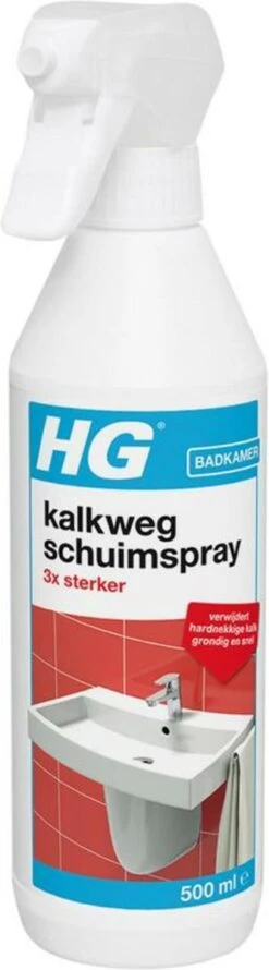 HG Kalkweg Schuimspray 3x Sterker - 500ml - Verwijdert Extreme Kalkresten - 100% Opgelost, 100% Resultaat -Schoonmaakproducten Winkel 333x1200 3