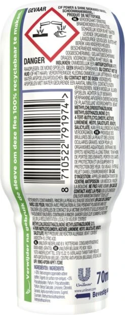 Cif Power & Shine Badkamer Ecorefill Capsule - 10 X 70 Ml - Voordeelverpakking 11 Cif Power & Shine Badkamer Ecorefill Capsule - 10 X 70 Ml - Voordeelverpakking -Schoonmaakproducten Winkel 478x1200 2