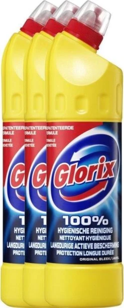 Glorix Original - 3 X 750 Ml - Bleek 8 Glorix Original - 3 X 750 Ml - Bleek -Schoonmaakproducten Winkel 487x1200