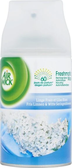 AIRWICK Freshmatic Automatische Spray Refill Frisse Linnen & Witte Bloemen Krimp - (3x250ml) -Schoonmaakproducten Winkel 519x1200 4