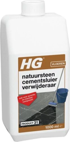 HG Natuursteen Cement- & Kalksluier Verwijderaar (HG Product 31) - 1L - Veilig In Gebruik -Schoonmaakproducten Winkel 595x1200 1