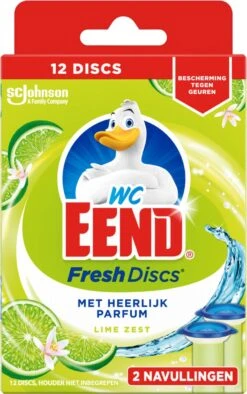 WC Eend Fresh Discs Navul Duo Lime 72 Ml -Schoonmaakproducten Winkel 752x1200