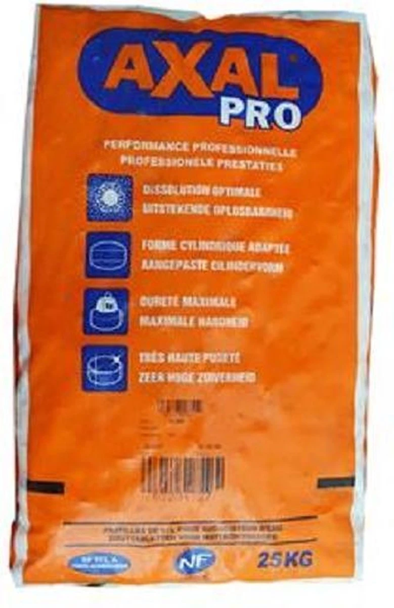 Onthardingszout - Zouttabletten Axal 25 Kg 3 Onthardingszout - Zouttabletten Axal 25 Kg