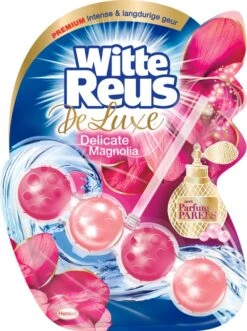 Witte Reus DeLuxe Toiletblok - Delicate Magnolia - WC Blokjes Voordeelverpakking - 10 Stuks -Schoonmaakproducten Winkel 895x1200 2