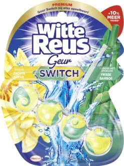 Witte Reus Toiletblok Geur Switch - Lotus Bamboe - WC Blokjes Voordeelverpakking - 10 Stuks -Schoonmaakproducten Winkel 896x1200 10